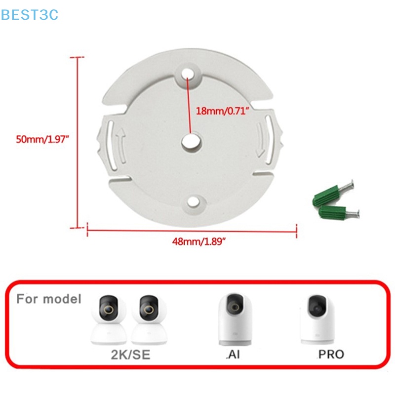 best3c-อุปกรณ์เมาท์ขาตั้งกล้องรักษาความปลอดภัย-abs-แบบติดผนัง-สําหรับกล้องวงจรปิด-cctv