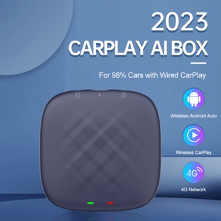 Carlinkit Carplay AI Box Plus Android 13 8 + 128GB อะแดปเตอร์บลูทูธไร้สาย GPS
