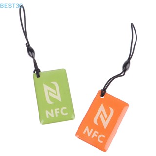 Best3c NFC การ์ดดริป NTAG213 148bytes มีกาวในตัว สําหรับโทรศัพท์ NFC ทุกรุ่น ขายดี