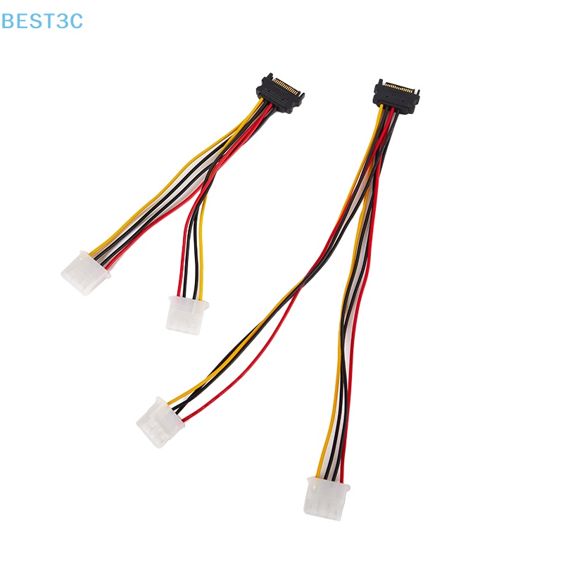 best3c-ขายดี-สายเคเบิลต่อขยาย-sata-4pin-ตัวผู้-เป็น-molex-ide-dual-big-4pin-ตัวเมีย-20-30-ซม-อุปกรณ์เสริม-สําหรับฮาร์ดไดรฟ์-hdd