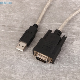 Best3c อะแดปเตอร์ชิปพอร์ตสายเคเบิ้ล HL-340 USB เป็น RS232 COM Port Serial PDA 9 pin DB9 1 ชิ้น