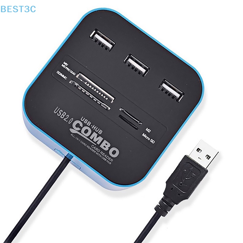 best3c-ฮับ-usb-3-พอร์ต-usb-2-0-micro-card-reader-sd-tf-usb-splitter-hub-combo-all-in-one-สําหรับคอมพิวเตอร์-pc