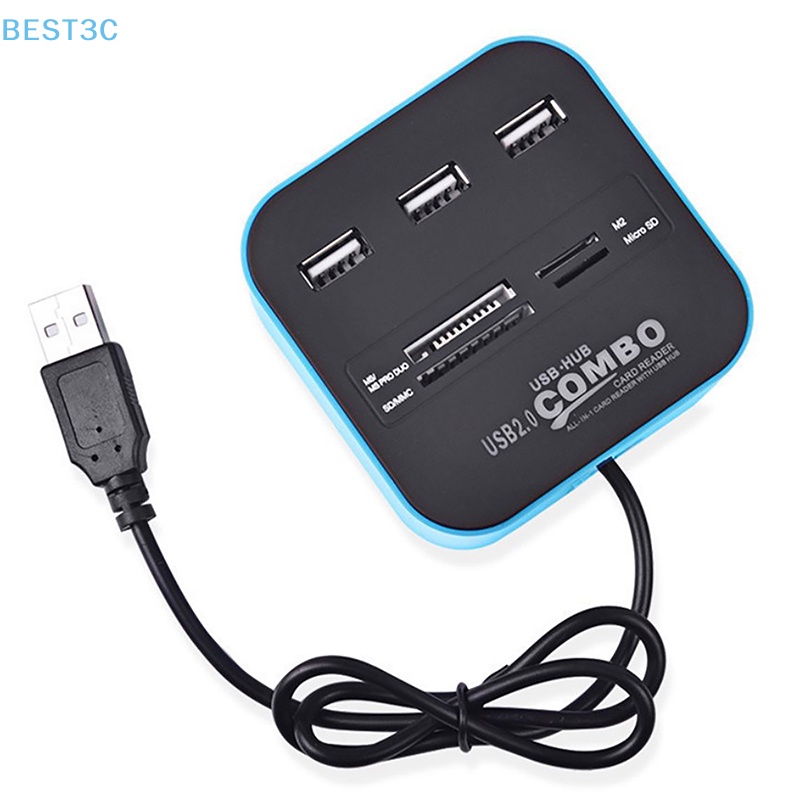 best3c-ฮับ-usb-3-พอร์ต-usb-2-0-micro-card-reader-sd-tf-usb-splitter-hub-combo-all-in-one-สําหรับคอมพิวเตอร์-pc