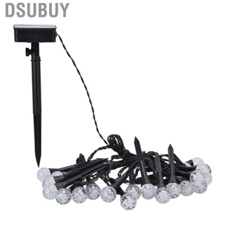 Dsubuy Solar Gardening Light Decorative Ground Spike Lawn String For Outdoor Hot