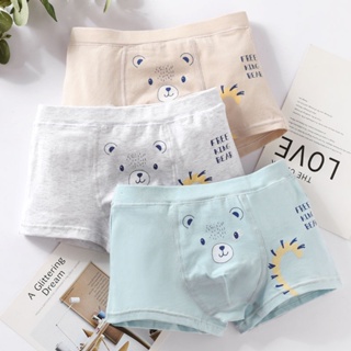 Summer thin breathable childrens underwear male cotton flat angle boy underwear boy baby child class a four corners are short