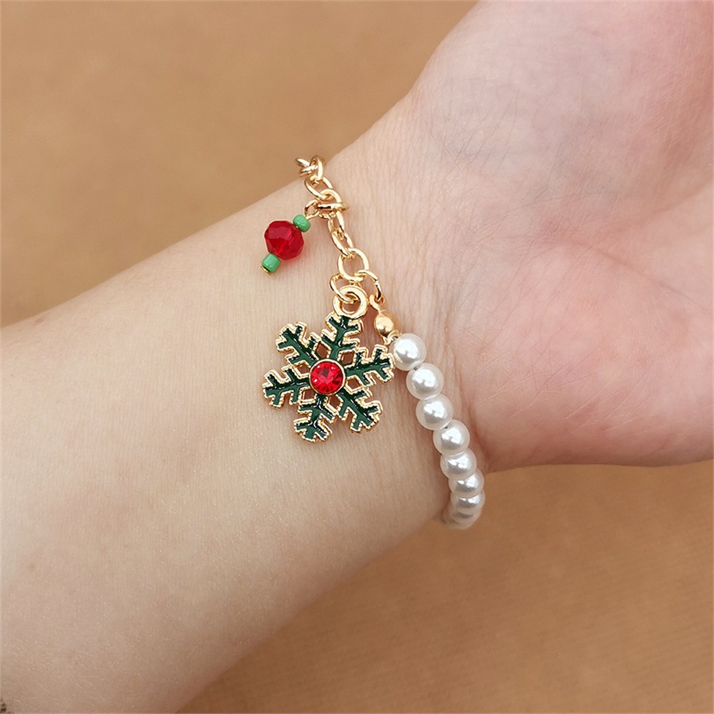 สร้อยข้อมือคริสต์มาสsanta-snowman-elk-snowflake-bellจี้สร้อยข้อมือทอมือปรับความยาวสร้อยข้อมือสร้อยข้อมือมิตรภาพคริสต์มาสสร้อยข้อมือผู้หญิงซินเธีย