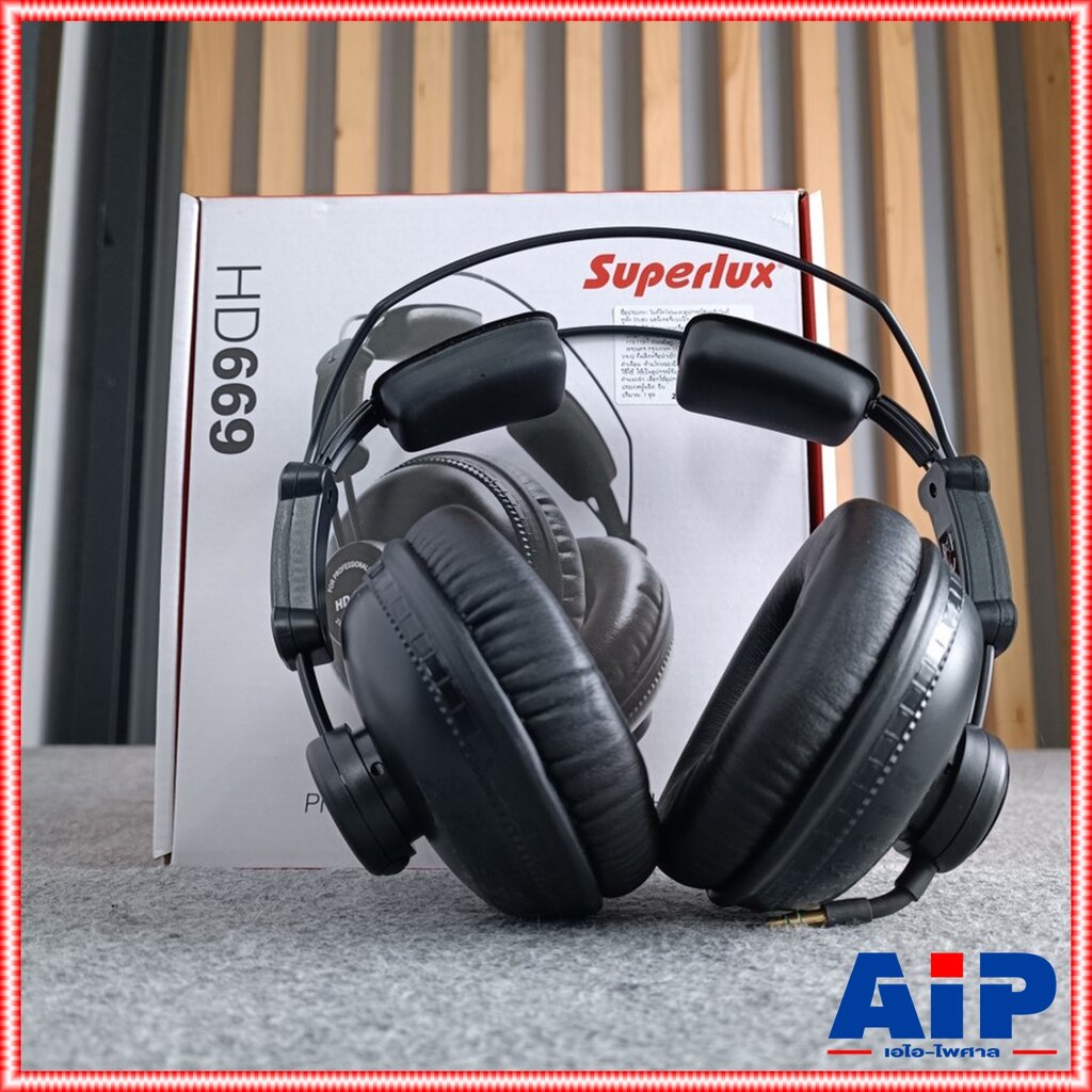 ฟรีค่าส่ง-superlux-hd-669-หูฟัง-hd669-หูฟัง-headphone-hd-669-หูฟังครอบหู-หูฟังมอนิเตอร์-หูฟังสตูดิโอ-ai-paisarn-เอไอ