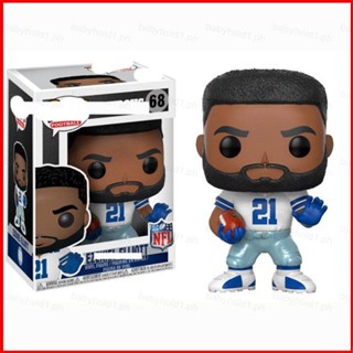 โมเดลฟิกเกอร์ Fash FUNKO Pop NFL Dallas Cowboys EZEKIEL ELLIOTT ของเล่นสําหรับเด็ก เก็บสะสม เก็บสะสม