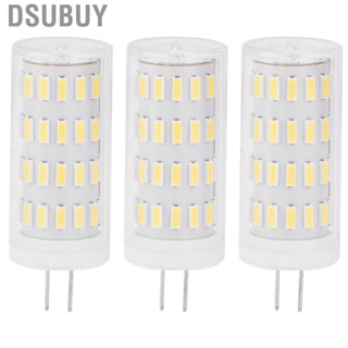 Dsubuy 3PCS G4  Bulb 5W T3 JC Type Double Pin Base AC DC12-24V Dimmable Outdoor