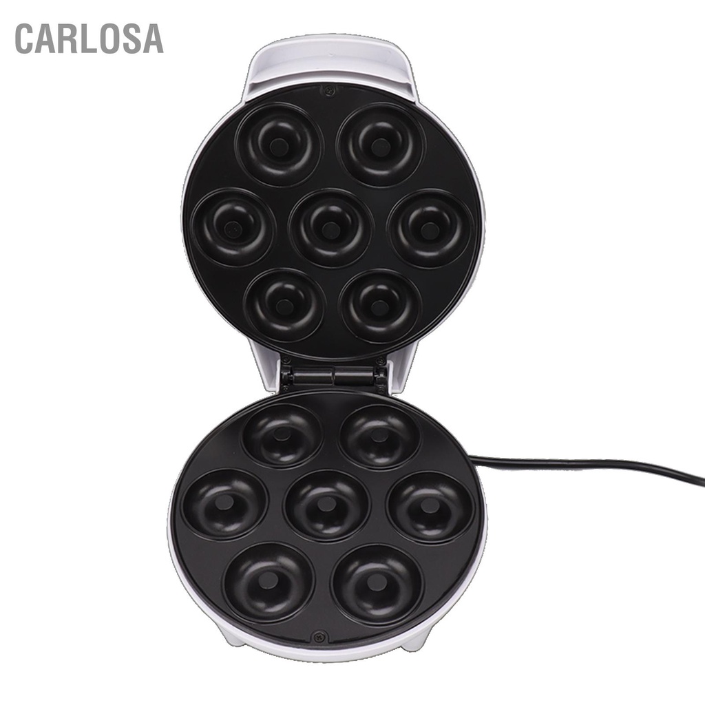 carlosa-เครื่องทำโดนัทขนาดเล็ก-1200w-เครื่องทำโดนัทไฟฟ้าแบบไม่ติดประสิทธิภาพสูงปลอดภัย