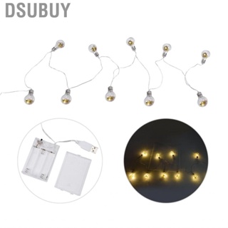 Dsubuy E27 Bulb Light String Golden Star 100LEDs Copper Wire USB Or  Powered