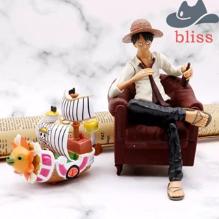 ฟิกเกอร์ PVC รูปลิง D Luffy พร้อมโซฟา สําหรับตกแต่งบ้าน รถยนต์