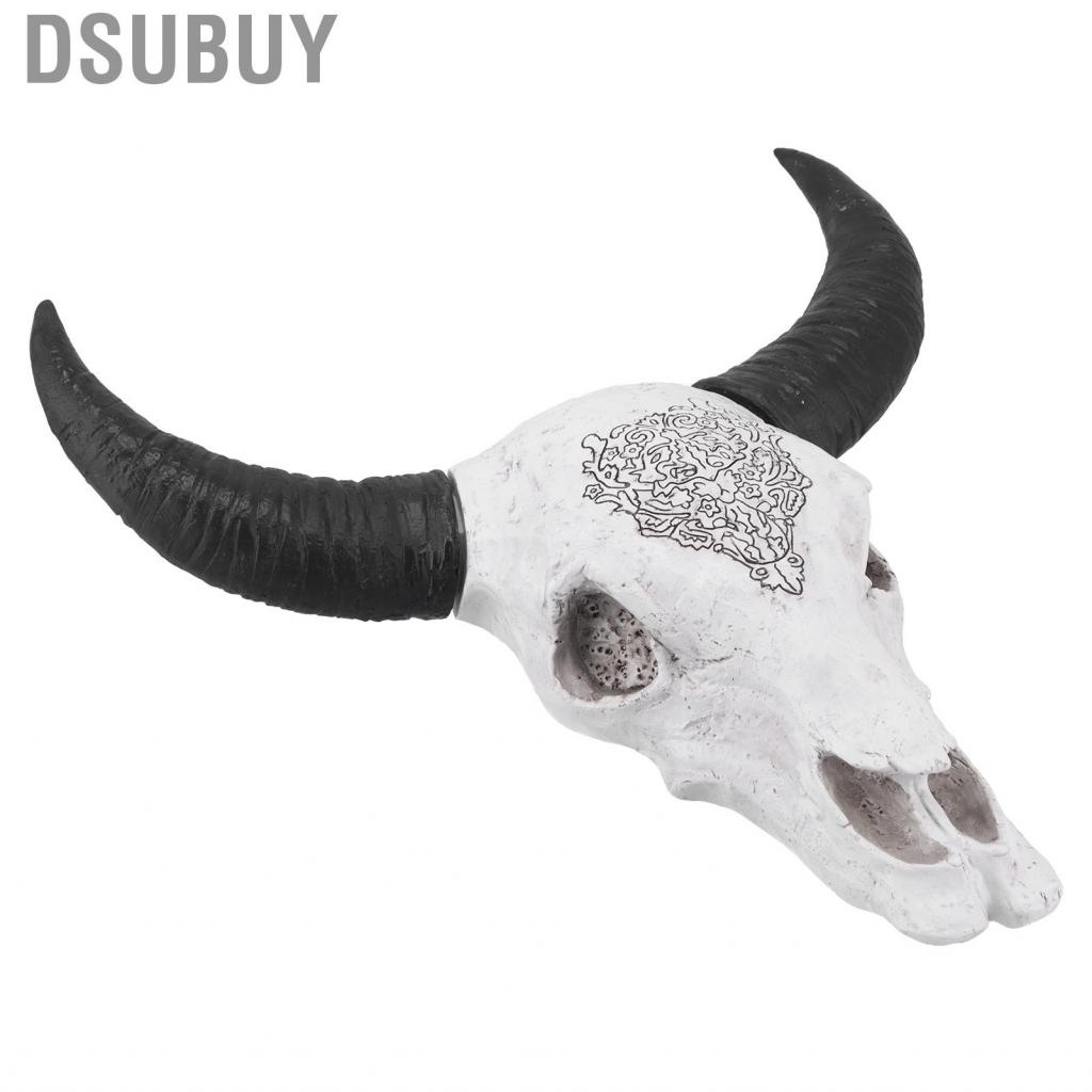 dsubuy-resin-bull-head-wall-hanging-decoration-long-horn-sculpture-backgroun-new