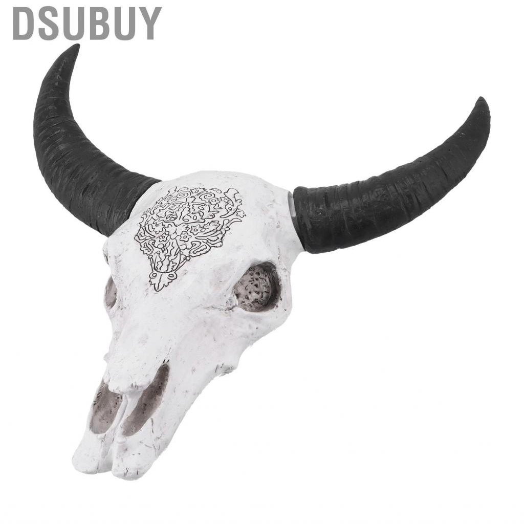 dsubuy-resin-bull-head-wall-hanging-decoration-long-horn-sculpture-backgroun-new