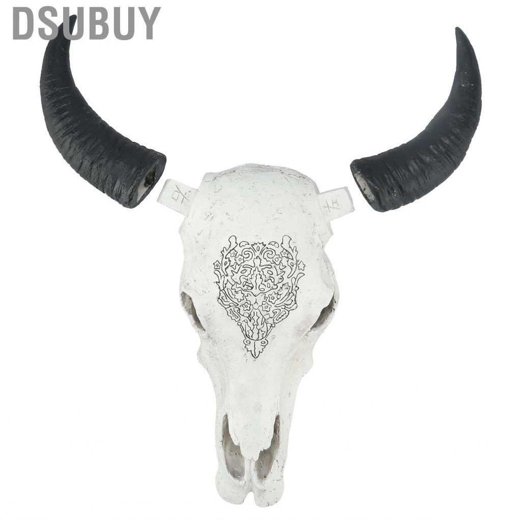 dsubuy-resin-bull-head-wall-hanging-decoration-long-horn-sculpture-backgroun-new