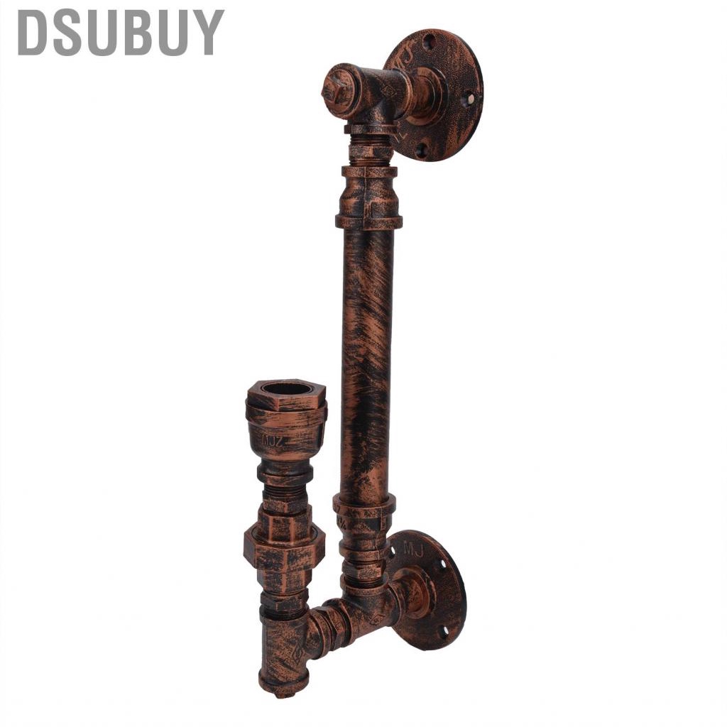 dsubuy-wall-sconce-rust-metal-lamp-durable-e27-thread-for-dining-hall