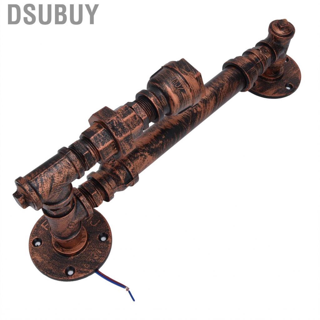 dsubuy-wall-sconce-rust-metal-lamp-durable-e27-thread-for-dining-hall
