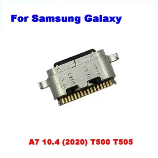 แท่นชาร์จ USB สําหรับ Samsung Galaxy Tab A7 10.4 (2020) T500 T505 2-20 ชิ้น