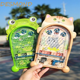 เกมพินบอลตั้งโต๊ะ DESMOND|ของเล่นพลาสติก รูปกบหมีน้อย แบบโต้ตอบ สําหรับเด็ก