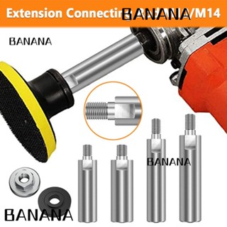 Banana1 อะแดปเตอร์เพลาต่อขยายเครื่องเจียรไฟฟ้า M10 M14 ทนทาน 65 80 95 115 มม.