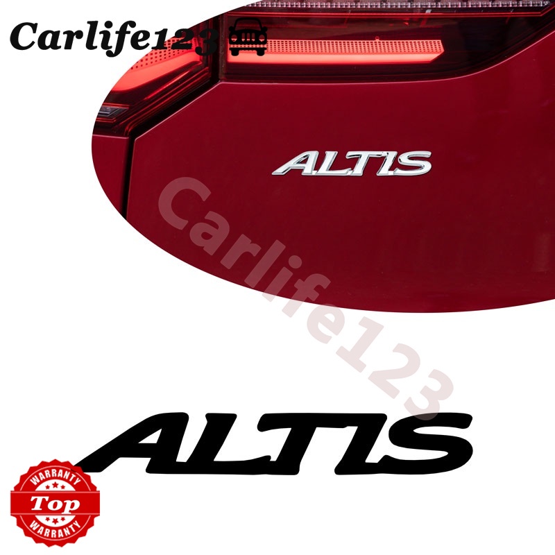 สติกเกอร์โลโก้-altis-3d-สําหรับติดตกแต่งรถยนต์-toyota-yaris-corolla