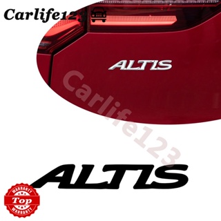 สติกเกอร์โลโก้ Altis 3D สําหรับติดตกแต่งรถยนต์ Toyota Yaris Corolla