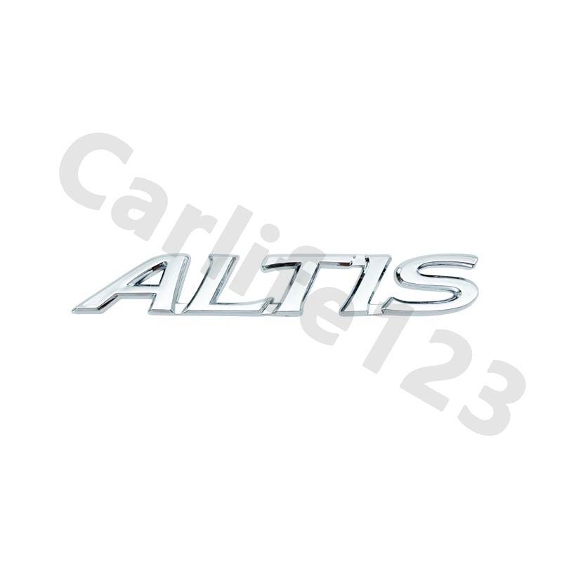 สติกเกอร์โลโก้-altis-3d-สําหรับติดตกแต่งรถยนต์-toyota-yaris-corolla