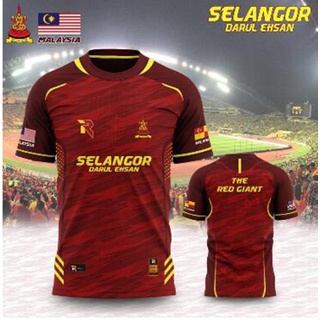 Selangor FA Sublimation Tshirt / Sarawak Borneo Tshirt / Jersey Sublimation / Tshirt Jersey