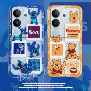 ใหม่ เคสโทรศัพท์มือถือ TPU แบบนิ่ม ลายการ์ตูนหมีน่ารัก ป้องกันกล้อง สําหรับ VIVO V29 VIVO V29 5G 2023