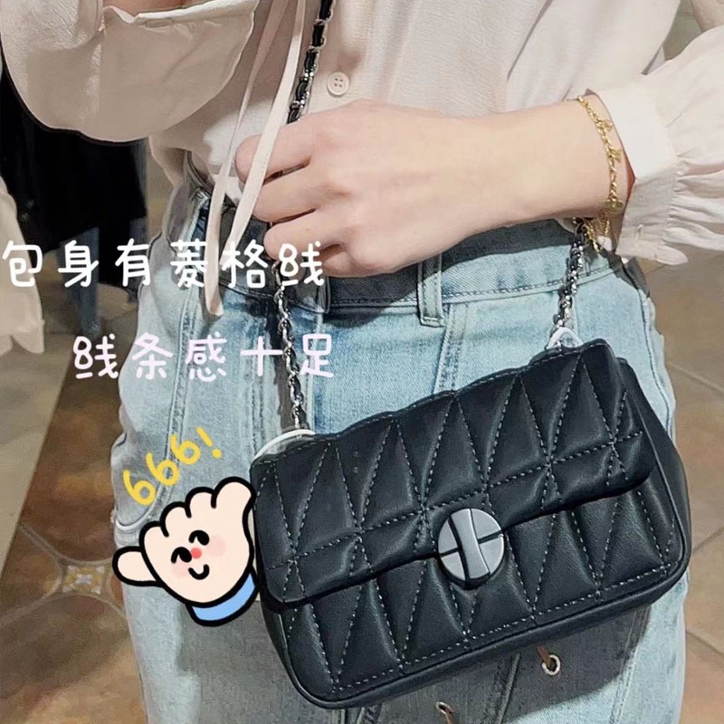 xiaohongshu-กระเป๋าสะพายไหล่-สะพายข้าง-ใบเล็ก-แต่งสายโซ่คล้อง-สําหรับสตรี-2023