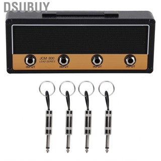 Dsubuy Key Rack  Black Sturdy Guitar Holder for Bedroom Home Recording Studio Office Families Friends