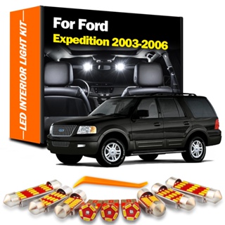 หลอดไฟอ่านหนังสือ LED 10 ชิ้น สําหรับ Ford Expedition 2003 2004 2005 2006