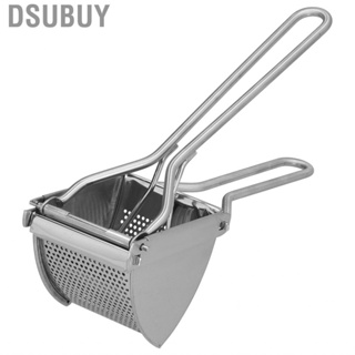 Dsubuy Manual Potato Presser Rustproof Fruit Squeezer Masher For Kitchen