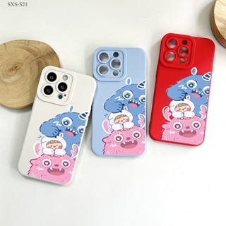 Samsung Galaxy S21 S20 FE Plus Ultra S21+ S20+ 5G เคสซัมซุง สำหรับ Cartoon Monster เคส เคสโทรศัพท์