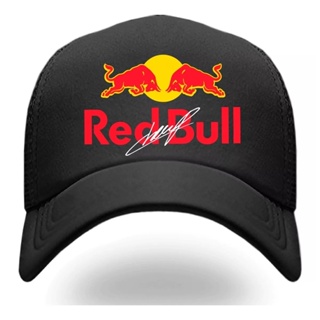 Sergio Pérez Red Bull Formula 1 หมวกตาข่าย สีดํา