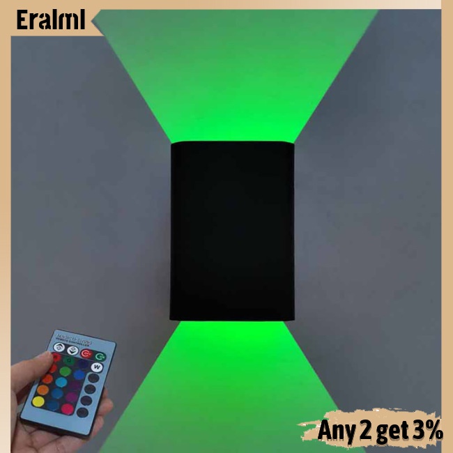 eralml-โคมไฟติดผนัง-led-ทรงสี่เหลี่ยม-หรี่แสงได้-หลากสี-พร้อมรีโมตคอนโทรลอินฟราเรด