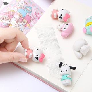 SANRIO ยางลบ ลายการ์ตูนอนิเมะ Hello Kitty Melody Kuromi Cinnamoroll Eraser OP 1 ถุง