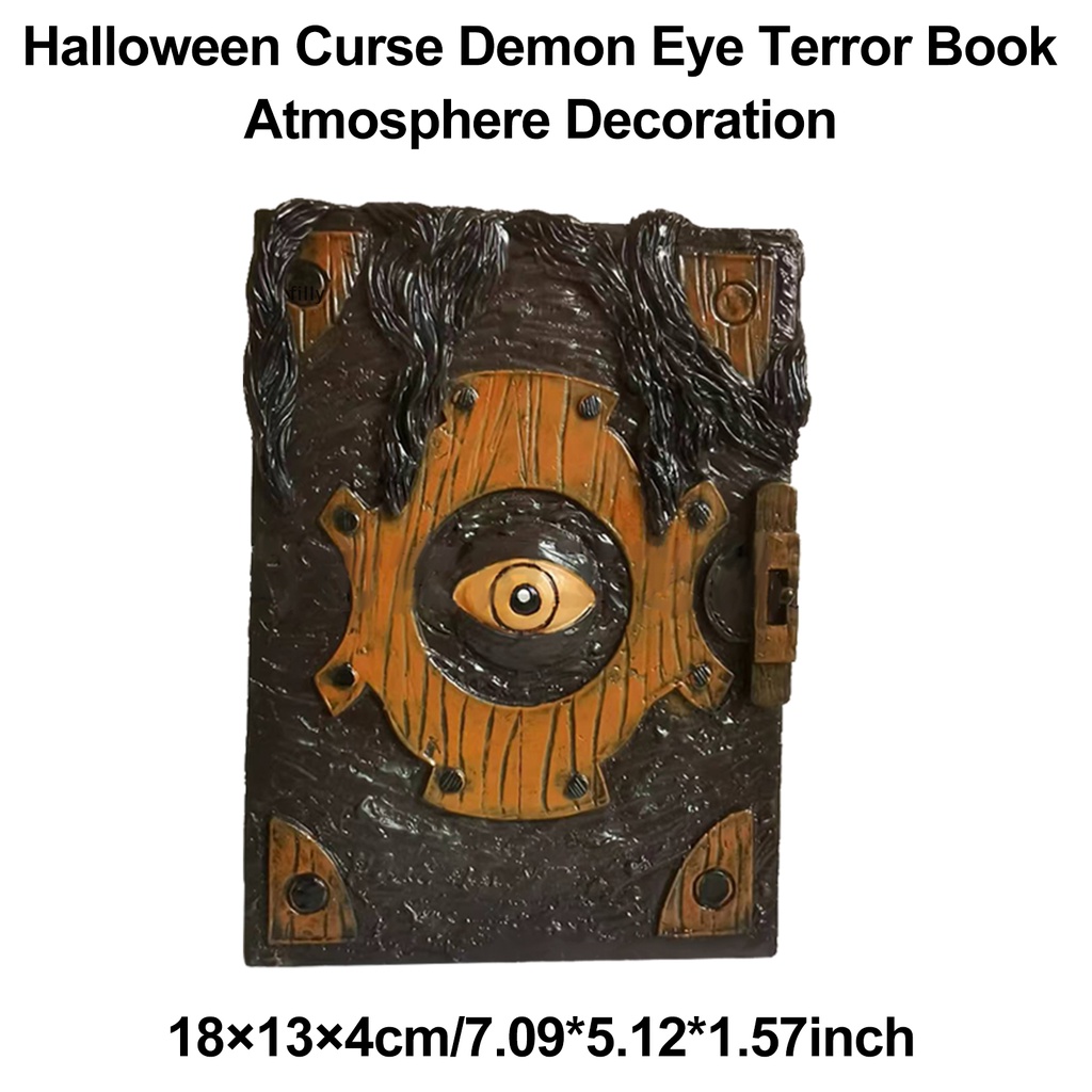 หนังสือสยองขวัญ-demon-eye-แบบเต็มรูปแบบ-สําหรับตกแต่งปาร์ตี้ฮาโลวีน-op