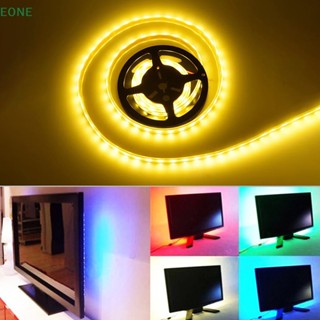 Eone DC 5V USB LED Strips 2835 5050 สีวอร์มไวท์ RGB Tira LED Strip Light TV Background Lighg 1M DIY ยืดหยุ่น LED Light HOT