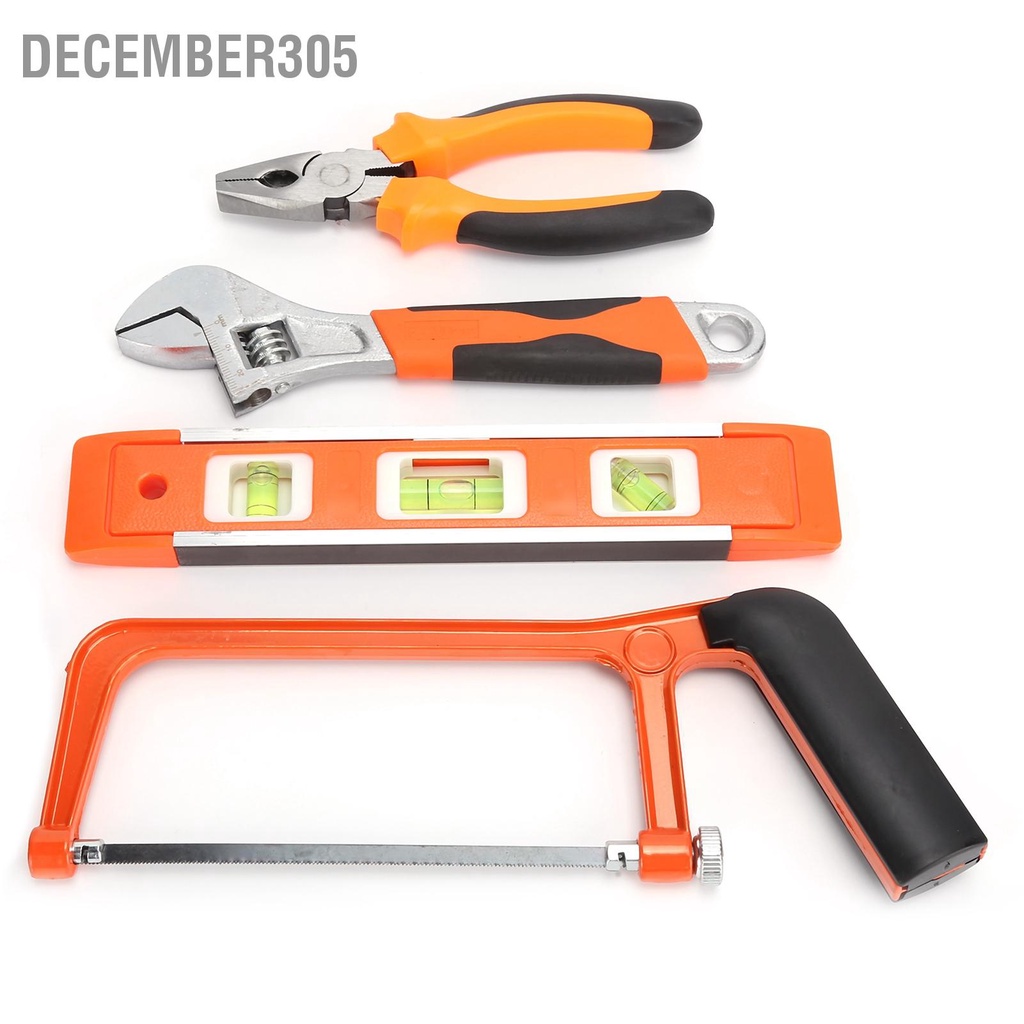 december305-13-ชิ้นกล่องเครื่องมือชุดครัวเรือนขนาดเล็กช่างมือชุดเครื่องมือสำหรับซ่อมแซมบ้านโครงการ