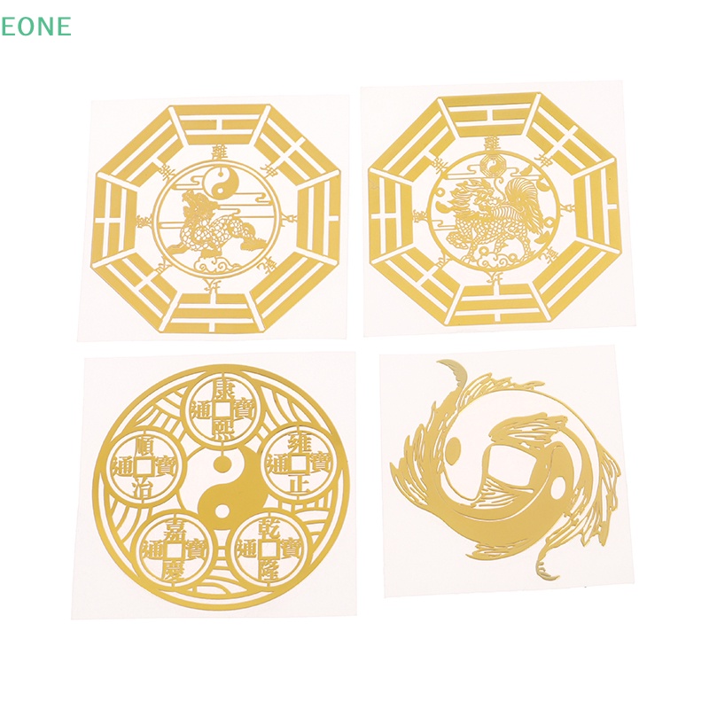 eone-ขายดี-สติกเกอร์โลหะ-ลาย-emperors-money-dissolves-door-to-door-eight-trigrams-สําหรับติดตกแต่งประตู