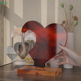 Eone แม่พิมพ์ซิลิโคน อีพ็อกซี่ เรซิ่น รูปหัวใจ สําหรับทํากรอบรูป ตกแต่งบ้าน DIY