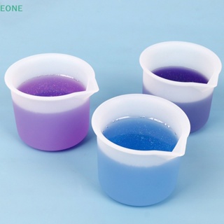 Eone ขายดี ถ้วยตวงเรซิ่น อีพ็อกซี่ UV ซิลิโคนใส ขนาด 50 มล. สําหรับทําเครื่องประดับ DIY 1 ชิ้น