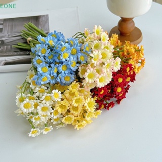 Eone ดอกเดซี่ประดิษฐ์ ดอกคาโมมายล์ปลอม ผ้าไหม ขนาดเล็ก สําหรับตกแต่งบ้าน งานแต่งงาน โต๊ะ ขายดี