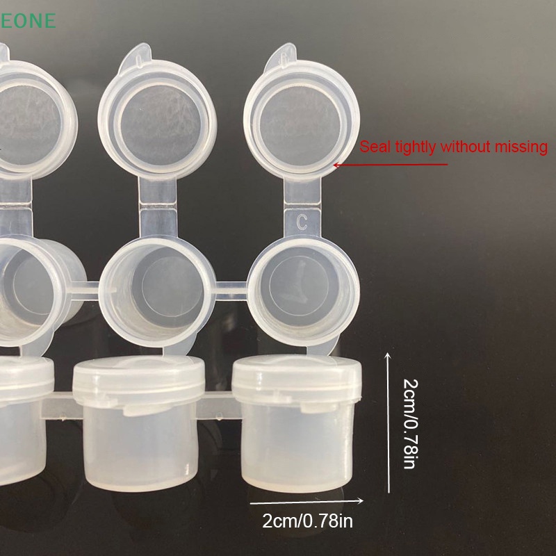 eone-กล่องพลาสติกเปล่า-สําหรับใส่สีอะคริลิก-วาดภาพศิลปะ-เพื่อการศึกษา-ขายดี