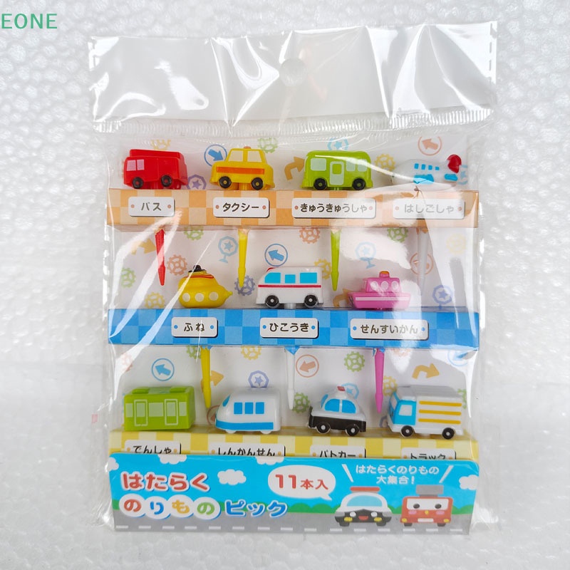 eone-ส้อมจิ้มผลไม้-แซนวิช-ขนมหวาน-เบนโตะ-อาหารกลางวัน-ขนาดเล็ก-ลายการ์ตูน-สําหรับตกแต่งรถยนต์-ปาร์ตี้-11-ชิ้น-ต่อชุด