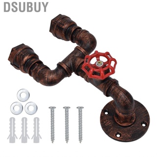 Dsubuy Iron Wall Lamp  Double Head E27 Socket Water  with Screw for Corridor Kitchen