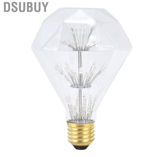 Dsubuy Vintage Glass  Light Bulb 3W E27 Festive Decorative Round 85‑265V Hot