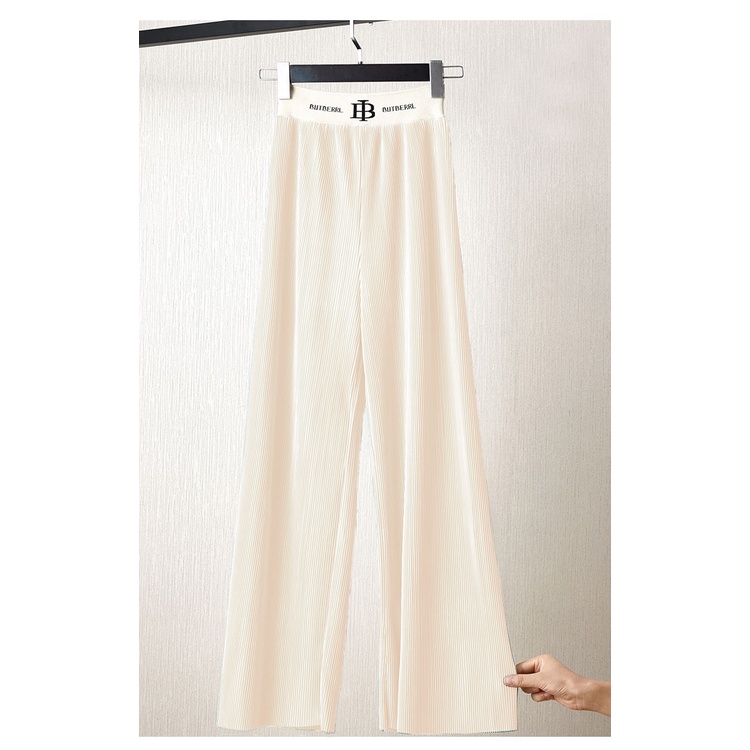 9999-ice-silk-drop-wide-leg-pants-womens-summer-high-waist-letter-waist-loose-straight-leg-loose-casual-pants