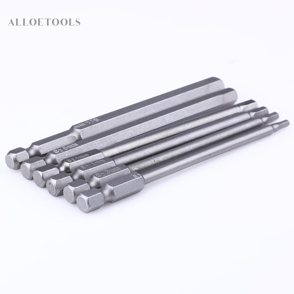 ชุดดอกไขควง-หัวหกเหลี่ยม-ป้องกันสนิม-แบบมืออาชีพ-6-ชิ้น-alloetools-th